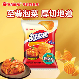 好丽友 好友趣 切片型马铃薯片 韩国泡菜味 125g