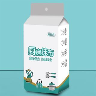 靠森 清洁用具一次性清洁用品擦脚布加厚吸油去污懒人抹布厨房洗碗巾 1包