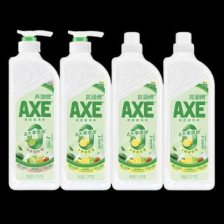 88VIP：AXE 牌柠檬护手洗洁精  果蔬系列 万里锡兰1.01kg+鸭屎香1.01kg*3瓶