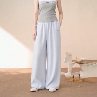F426 国潮牌秋季新款莱赛尔仿亚麻宽松舒适百搭慵懒风垂感阔腿休闲裤