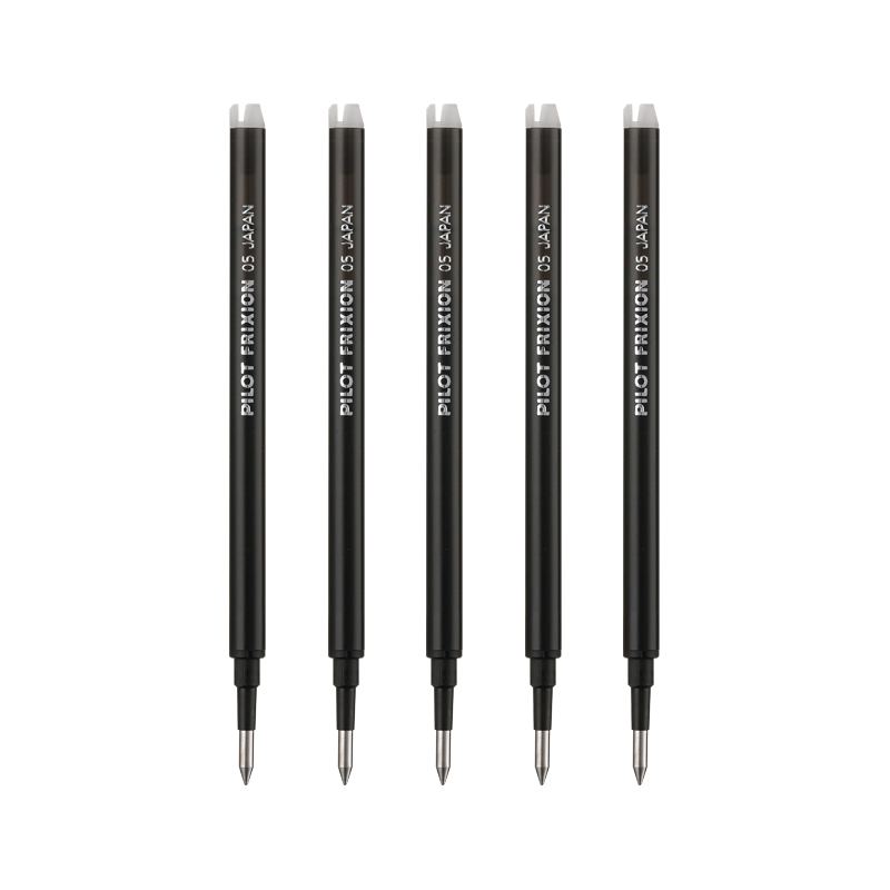 百乐 BLS-FR5-B 0.5mm黑色可擦笔芯 5支装