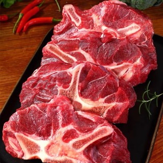 新鲜原切牛脊骨(多肉)1斤