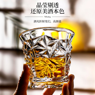 青苹果 高端上档次玻璃酒具家用高级感高档洋酒杯轻奢感