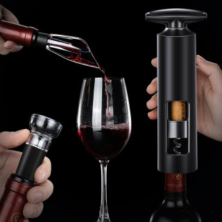 博曼斯 红酒开瓶器家用多功能起酒器葡萄酒啤酒瓶起子开酒器套装