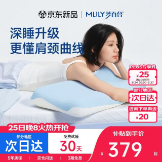 MLILY 颈椎护颈枕成人枕头枕芯记忆棉枕单人学生宿舍深睡枕Pro3.0