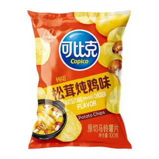 88VIP：可比克 100g可比克纯切薯片松茸炖鸡味