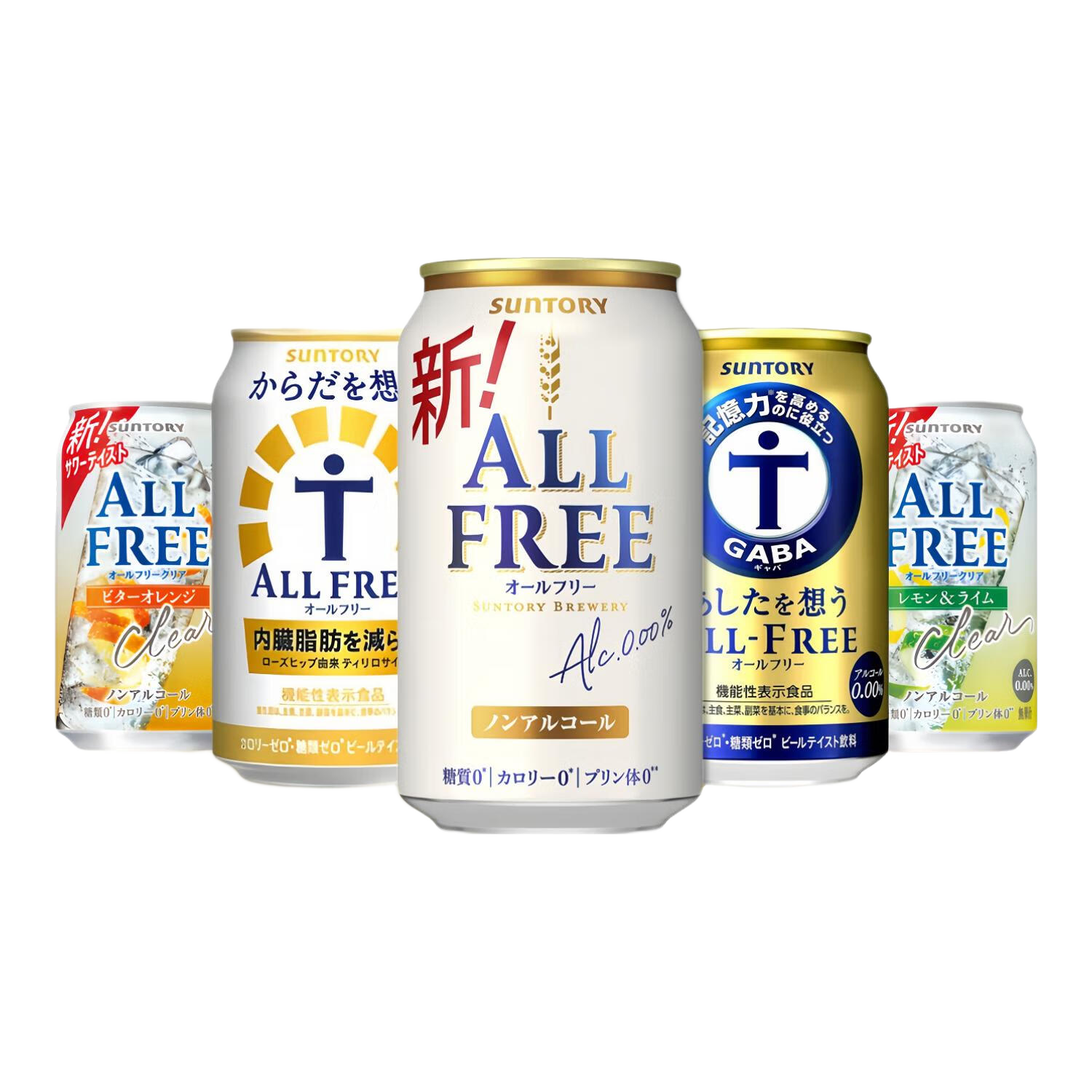 三得利 ALL FREE 无醇啤酒风味饮料