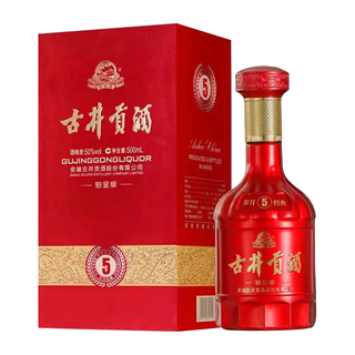 古井贡酒 岁月经典5铂金版 50度 500ml 浓香型白酒