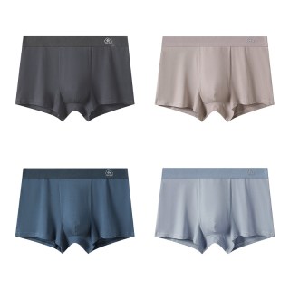 芬腾 7A抗菌50S纯棉内裤男 4条装 多颜色可选