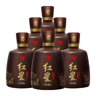 88VIP：红星 百年 醇和 紫坛 43%vol 浓香型白酒 500ml 单瓶装
