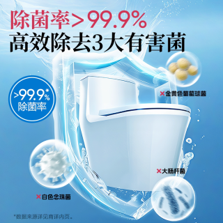 雕牌 洁厕宝块厕所马桶浓缩蓝泡泡清洁剂除臭异味留香神器