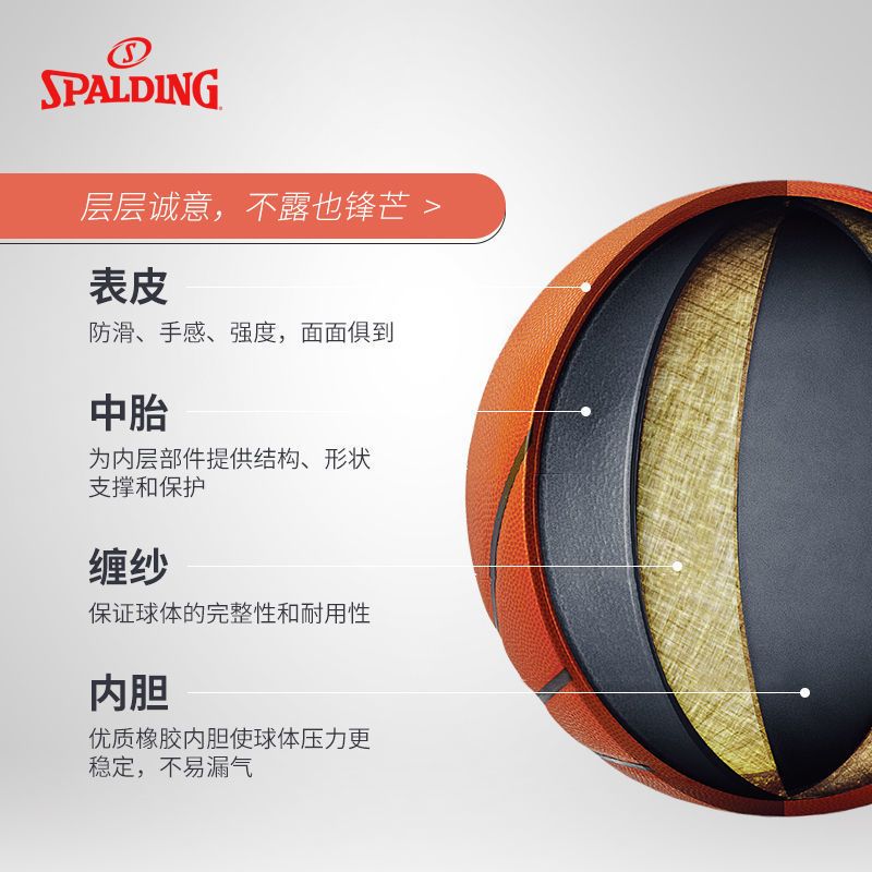 斯伯丁 TF系列 7号PU篮球