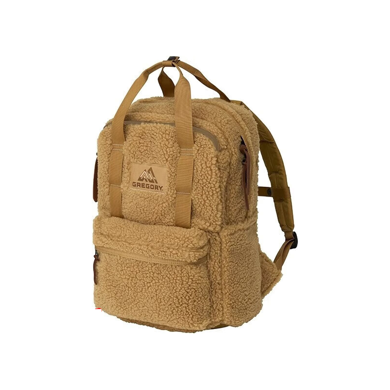 GREGORY 格里高利 摇粒绒系列 LONG PONG BAG 中性单肩包 棕色 7L