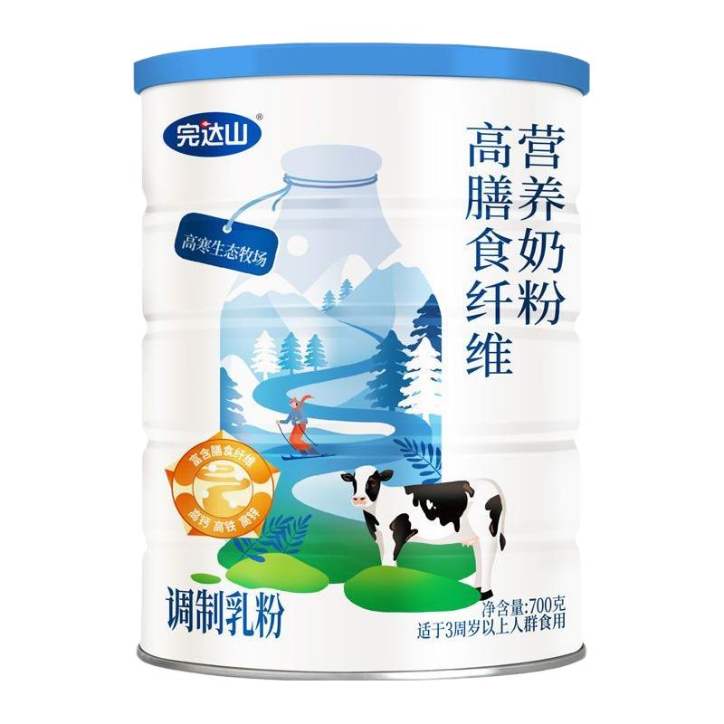 完达山 中老年成人膳食纤维营养奶粉