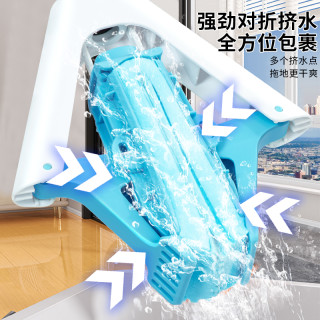 吸水海绵拖把免手洗干湿两用懒人家用拖把挤水胶棉拖把