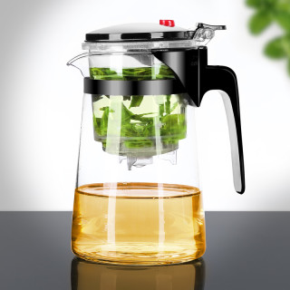 飘逸杯泡茶壶家用品神器全玻璃过滤茶具内胆冲茶水分离加厚沏茶杯