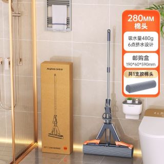 佳帮手 胶棉拖把卫生间专用拖把家用拖把2025新款家用吸水厕所拖把