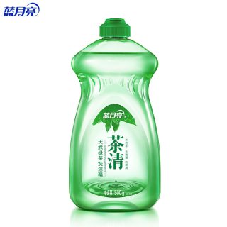 蓝月亮 天然茶清洗洁精天然绿茶家用清洁食品可用餐具果蔬清洗正品
