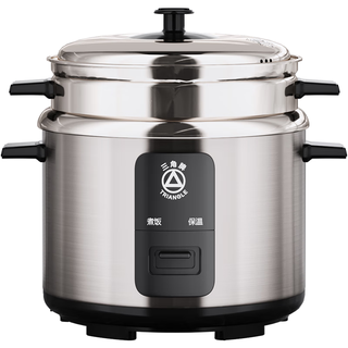 三角牌 TG-Z30X17ZK 316不锈钢内胆 3L 电饭煲+蒸笼