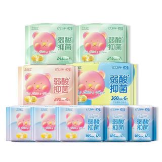 素晴星空 卫生巾全尺寸组合 86片