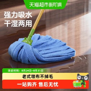 88VIP：苏力达 老式拖把家用一拖净2026年商用吸水拖布毛巾布条墩布不掉毛地拖板