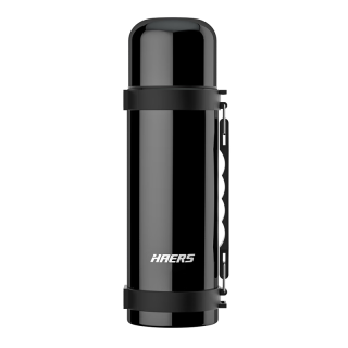 HAERS 1.2L 不锈钢保温壶 本色