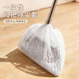 抢100个装！一次性扫把除尘套地面毛发清洁罩缝隙灰尘吸附打扫工具