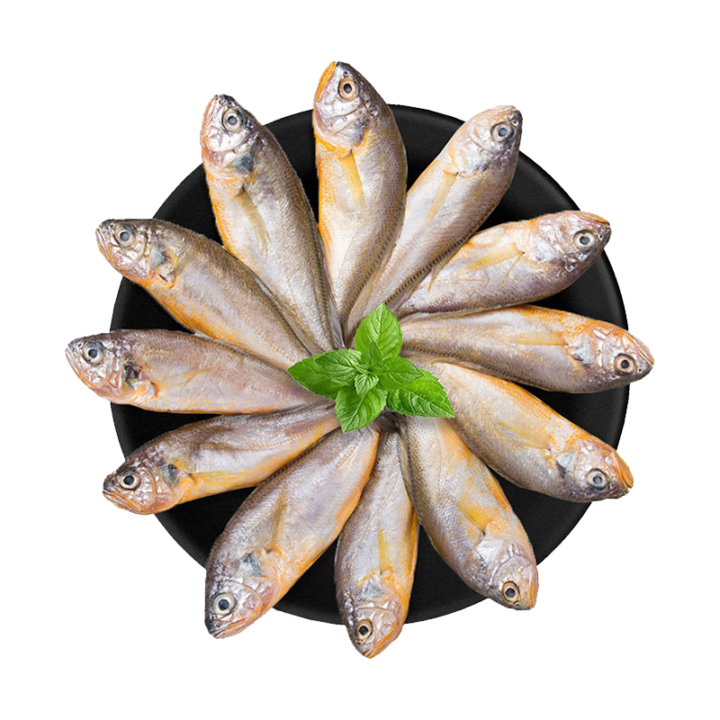 鲜到鲜得 海捕小黄鱼 450g 16-18条