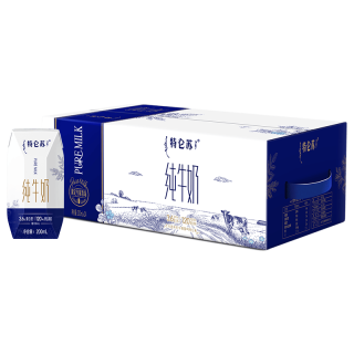 蒙牛 特仑苏纯牛奶200mL*24盒 家庭囤货整箱牛奶早餐奶