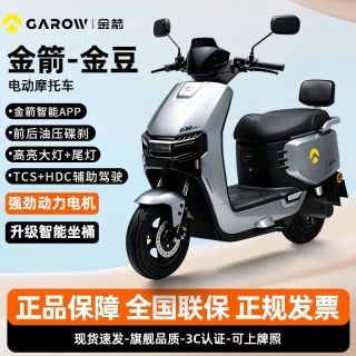 百亿补贴：金箭 电动摩托车金豆豪华两轮男女代步通勤两轮电摩 仅车架