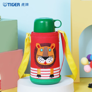 TIGER 虎牌 儿童保温杯小狮子600ml