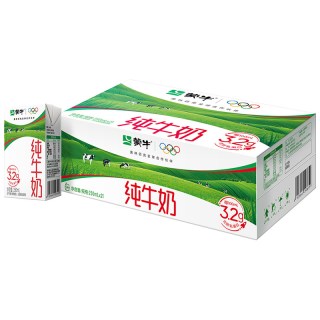 蒙牛 3.2g蛋白质 纯牛奶