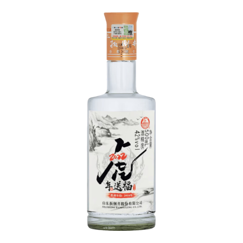 扳倒井 42度纯粮浓香型白酒 500mL