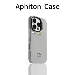 A 可爱围圈小怪兽适用苹果手机壳iPhone16Promax二合一1215可爱新款 A款 iPhone 16 Pro Max