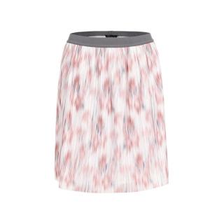 Armani Exchange 女士甜美褶皱腰头松紧带短款款A字半身裙
