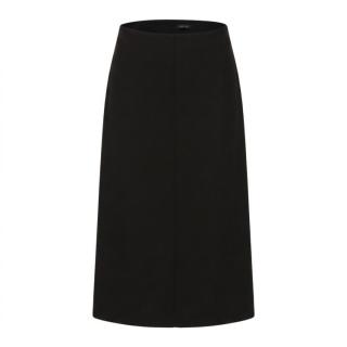 Massimo Dutti 黑色高腰气质中长款半裙