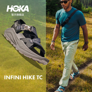 HOKA [徒步]HOKA ONE ONE 男女款夏季舒适抓地溯溪凉鞋 INFINI HIKE TC