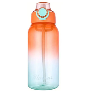 艾格辰 果味香氛吸管水杯1L