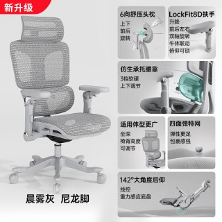 移动端：Everseat Flex6Pro人体工学椅电脑椅办公电竞椅护腰学生午睡久坐