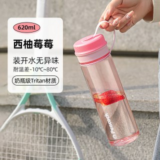 88VIP：孔雀 日本孔雀peacock水杯随身杯男女便携提手Tritan大容量运动杯冷饮
