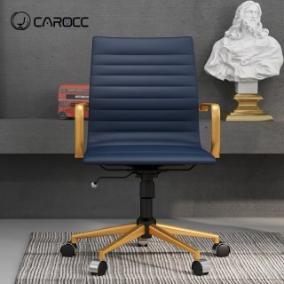 CAROCC 电脑办公椅书房舒适久坐结实家用旋转化妆靠背椅小电竞椅子