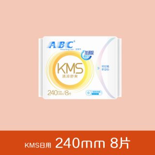 ABC 卫生巾轻透薄棉柔透气日夜用护垫姨妈巾