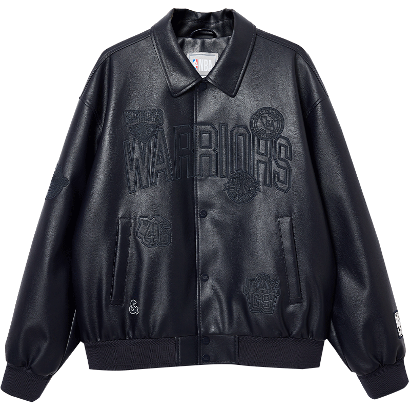 JACK&JONES 杰克琼斯 NBA联名金州勇士队棉服