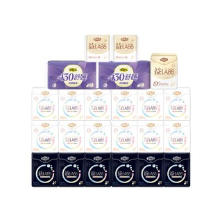 自由点 益生菌卫生巾日用夜用超薄女士姨妈巾组合装官方旗舰店正品