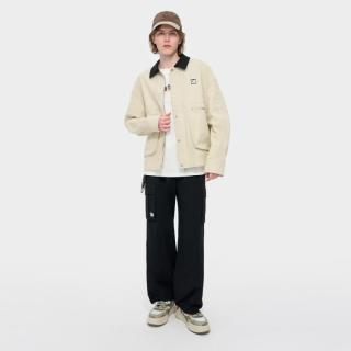 限尺码：FILA 男装FUSION系列男式外套男士百搭简约休闲宽松工装梭织外套