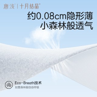 十月结晶 唐浅益生菌卫生巾日夜用姨妈安睡裤超薄透气护垫