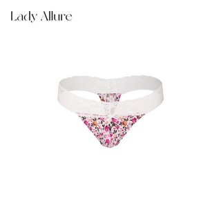 LADYALLURE 碎花纯欲风女士无痕三角内裤 均码