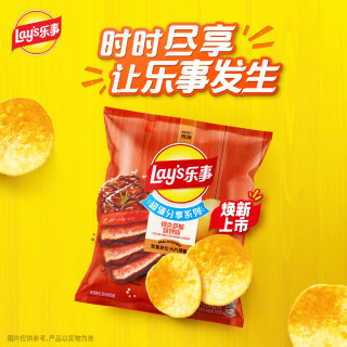 乐事 Lay‘s 乐事 超值分享 马铃薯片 得克萨斯烧烤味 135g