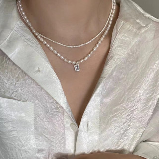 格洛蕾 链子925银 新款小众爆款叠戴项链轻奢女吊坠满天星锁骨链