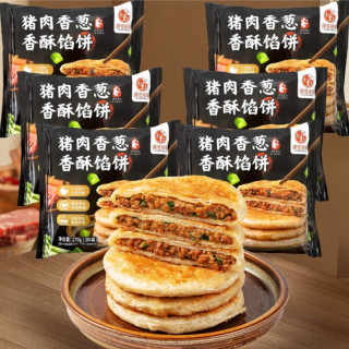 原食部落 猪肉香葱18片  3片/袋*6袋装